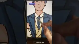 Satisfying Digital Art For Relax! Creative Drawing on iPad tablet Amazing Procreate Art! #98
