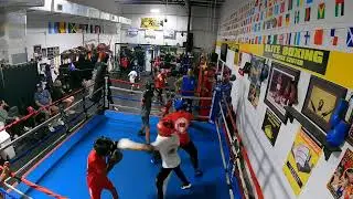 Adrian Andrew Youth CHAMpionship Boxing Sparring session Zae and Johan