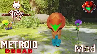 Stray Metroid Dread Samus Cat Costume Mod
