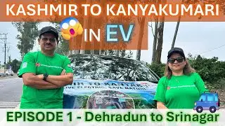 Dehradun to Srinagar 🇮🇳 EV | Epic India's Longest EV Road Trip | Independence Day 2025
