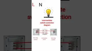 intermediate switch conection | three way conection