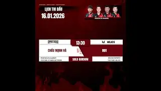 Trực Tiếp | Solo Random | Ngày 16/1/2026 | Chạm 8 | SPT_ Mạnh Hà vs HLE _ No1 Siêu BLV : Hùng Tom