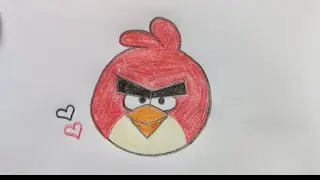 How to draw angry Bird || angry Bird drawing easy 