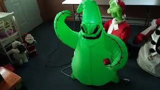 NEW FOR 2022 Halloween Airblown Inflatable 3.5ft Disney Nightmare Before Christmas Oogie Boogie