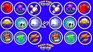 All Bosses Abilities Vs All Bosses Abilities Battle | Beach Buggy Racing | 2022 Gameplay Part2