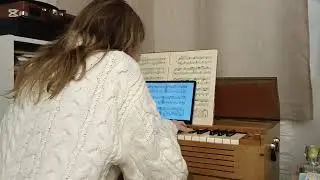Louis Raffy - Antienne II - on Yamaha reed organ