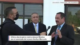 EN VIVO: Comienza el último día de juicio contra Jensen Medina