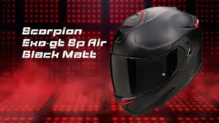 Scorpion Exo gt Sp Air  Black Matt