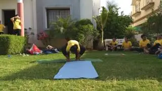 Yoga Dance on the song of Adiyogi on International Yoga Day!!