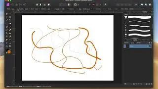 thick thin lines affinity photo