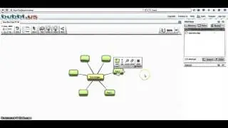 Bubbl.us Mind Map video