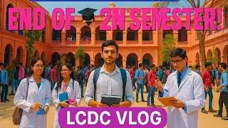 End of 2nd semester || Lucknow Christian degree College vlog || University of Lucknow