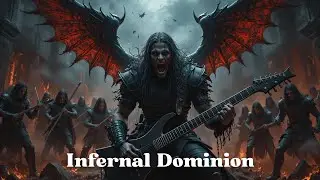 Infernal Dominion 🔥 Epic Heavy Metal Anthem | Powerful Male Vocals | Dark Chaos & Fire Metal Music