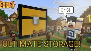 Minecraft Giant Storage Chest | Beginners Tutorial