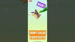 I HATCHED A SHINY GALARIAN FARFETCH&rsquo;D in POK&Eacute;MON GO!! SUPER RARE 7KM EGG HATCH!