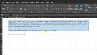 Future Value of Growing Annuity in Excel | Sample CFA Level 1 Quantiative Methods Problem