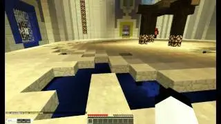 Spleefing in Minecraft!