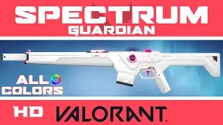 Spectrum Guardian VALORANT SKIN (ALL COLORS) | New Zedd Skins Showcase