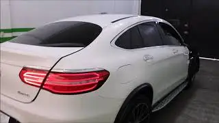DISAUTO MERCEDES BENZ GLC COUPE AVANTGARDE TURBO PIEL GPS 1400 KIL NUEVA HERMOSA 2019