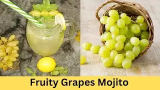 Grapes mojito recipe by food Fusion family recipes
