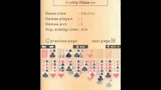 24/7 Solitaire for Nintendo DSiWare