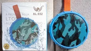  CAIXA DE SOM DA ALTOMEX DO MODELO AL-652 COM BLUETOOTH E USB E RECARREGÁVEL 