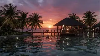 Overwater Oasis Chillout Lounge &ndash; 2 Hour Mix | Warm Sunset Calm &bull; Smooth Resort Atmosphere
