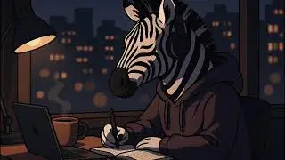 Lo-Fi Zoo 🐼🐊 | Chill & Study Beats | Relaxing Lofi Hip Hop Mix Lo-fi Zebra Study time