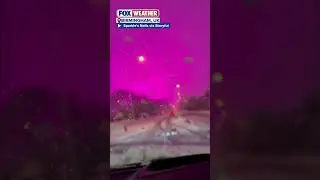 Night Sky In Birmingham, UK Illuminated Pink By Soccer Stadium LED Lights