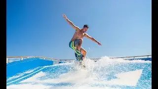 Royal Caribbean FLOWRIDER The Ultimate Surf Simulator Symphony of The Seas