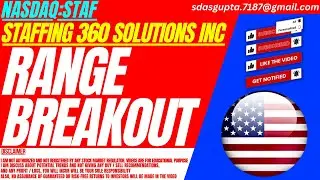 RANGE BREAKOUT : STAF STOCK ANALYSIS | STAFFING 360 SOLUTIONS INC STOCK