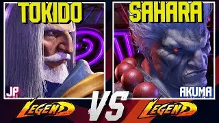 Legendary Mind Games! Tokido JP vs Sahara Akuma | Street Fighter 6