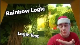 Прохождение карты Rainbow Logic ► Logic Test ► Minecraft  ► Я хочу большееее!!!