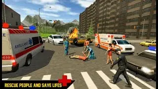 Accident City Ambulance Rescue Simulator 19 Android Gameplay | games lovers