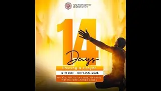 14 DAYS FASTING AND PRAYER SERVICE || DAY 1 || 05/01/2025 || REV. ADESINA ABEGUNDE