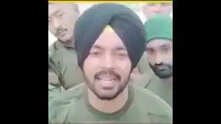 ਫੌਜੀ ਵੀਰਾਂ ਨੇ ਗਾਇਆ ਭਾਬੁਕ ਕਰ ਦੇਣ ਵਾਲਾ ਗੀਤ 😢🥹😢