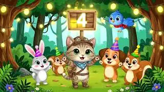 Mini’s Magical New Year Party 🎆 | Cute Kitten New Year Celebration #kitten