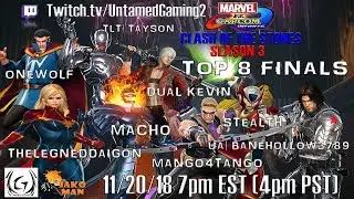 MVCI CLASH OF THE STONES SEASON 3 PS4 ONLINE TOURNAMENT TOP 8 FINALS 11/20/18 7PM EST