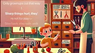 Stay Safe from Sharp Things | Toddler Safety Song | Educational Songs for Kids