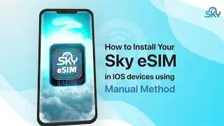 How to Activate eSIM on iPhone without QR code (Manual guide iOS)