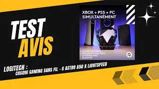 🥇 Logitech - Casque gaming sans fil - G Astro A50 X LIGHTSPEED - Test & Avis (2025)