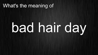 What's the meaning of 
