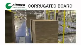 Duecker conveyors corrugated industry