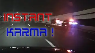 Karma Cop For Speeding Truck Driver