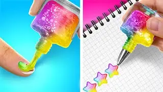 أفضل الحيل الإبداعية والفنية | العودة إلى المدرسة وأفكار DIY من 123 GO!