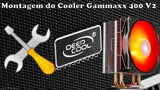MONTAGEM DO COOLER GAMMAXX 400 V2 SOCKET AM4