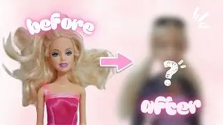 Cleaning and Restyling Thrift Store Barbie Doll 🦋 Y2K Vibes - Doll Makeover Restoration 