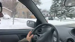Turning Left into Durham Road 50 in Gamebridge