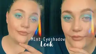 MINT GREEN EYESHADOW LOOK