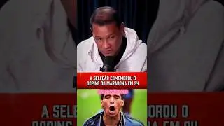 A SELE&Ccedil;&Atilde;O COMEMOROU O DOPING DO MARADONA EM 94 #futebol #maradona #romario #copa94 #brasil #doping
